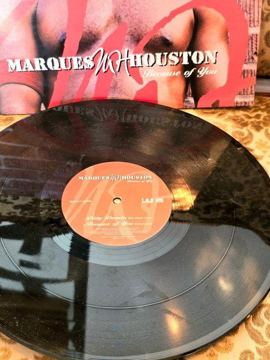 Marques Houston – Because Of You / Dirty Dancin Vinyl Record - Yatva