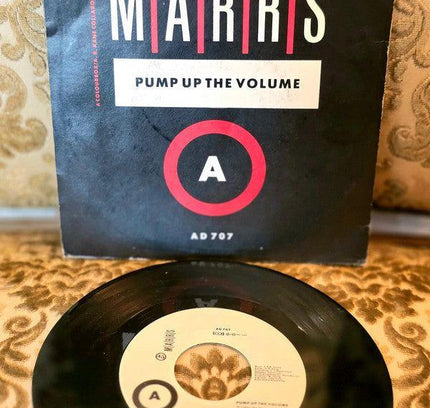 M|A|R|R|S – Pump Up The Volume Vinyl Record - Yatva