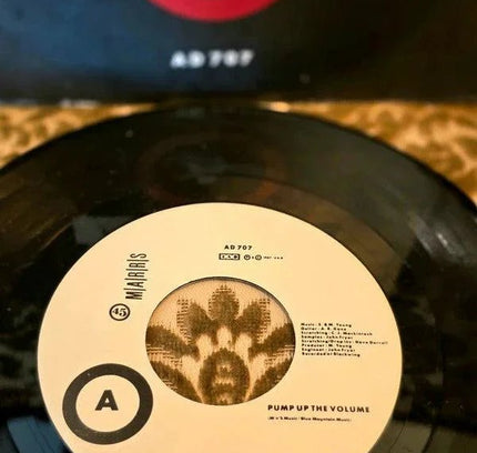 M|A|R|R|S – Pump Up The Volume Vinyl Record - Yatva
