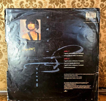 Marva Hicks – I Got You Where I Want Vinyl Record - Yatva