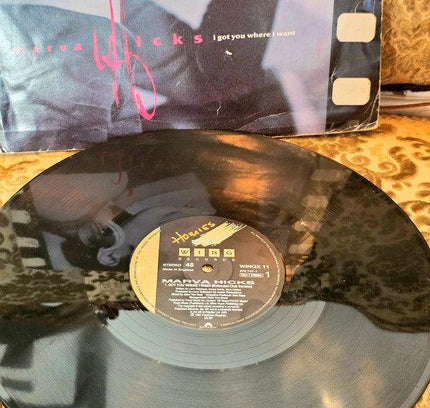 Marva Hicks – I Got You Where I Want Vinyl Record - Yatva