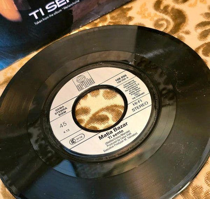 Matia Bazar – Ti Sento Vinyl Record - Yatva