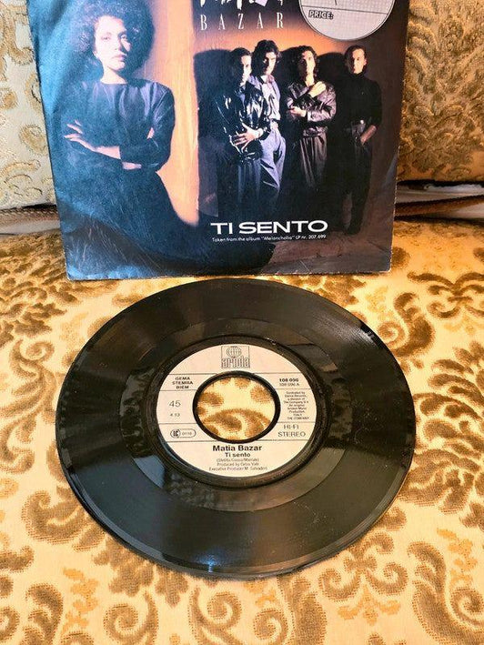 Matia Bazar – Ti Sento Vinyl Record - Yatva