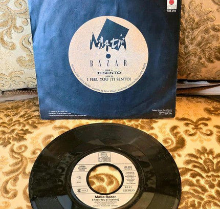 Matia Bazar – Ti Sento Vinyl Record - Yatva