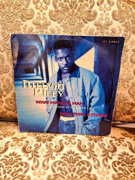 Melvin Riley What Makes A Man Vinyl Record - Yatva