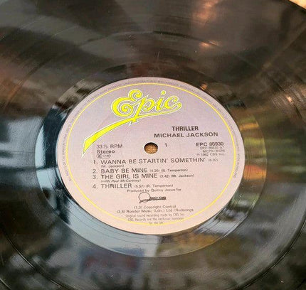 Michael Jackson – Thriller Vinyl Record - Yatva