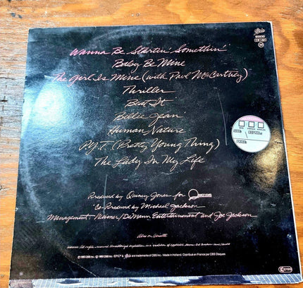 Michael Jackson ‎– Thriller - Vinyl Record - Yatva