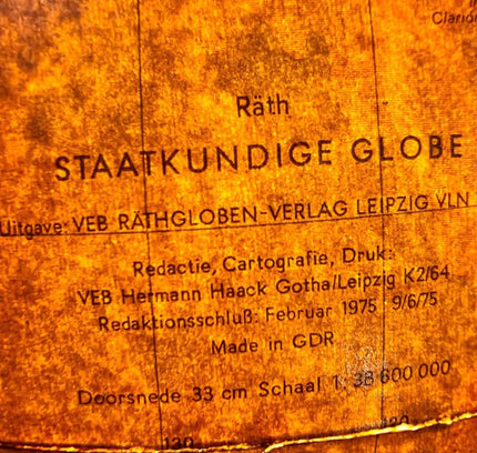 Mid - Century Light Globe by Paul Rathräth staatkundige , 1950s - Yatva