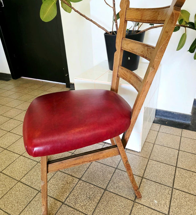 Mid - Century Modern Ladder Back Dining Chair - Yatva