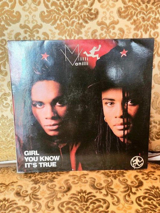 Milli Vanilli – Girl You Know It's True Vinyl Record - Yatva