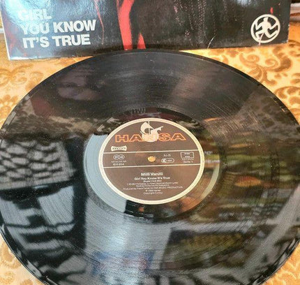 Milli Vanilli – Girl You Know It's True Vinyl Record - Yatva