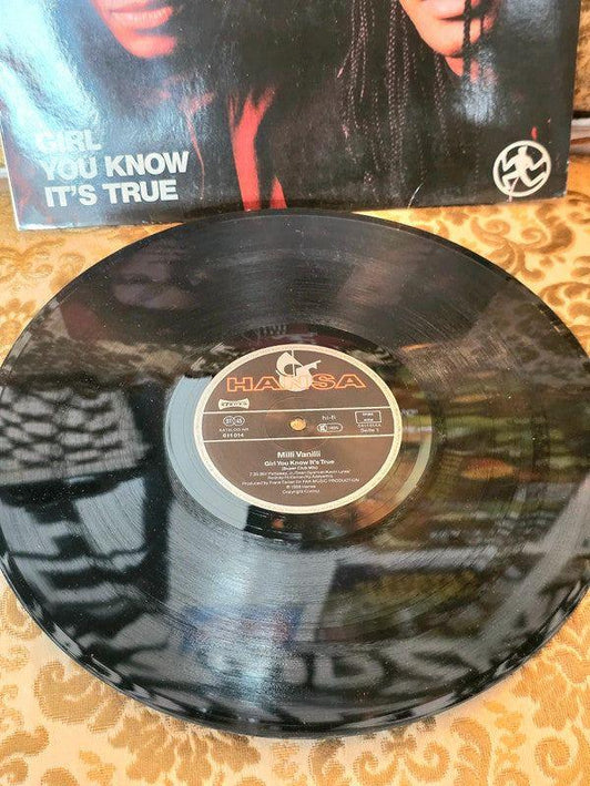Milli Vanilli – Girl You Know It's True Vinyl Record - Yatva