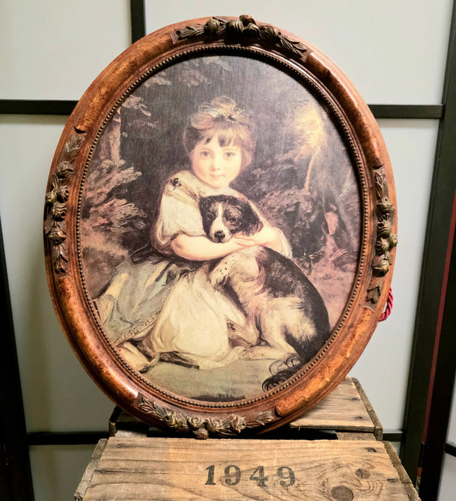 "Miss Jane Bowles" by Sir Joshua Reynolds Painting - Yatva