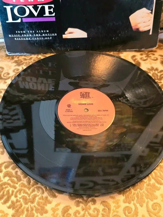 Monie Love – Full Term Love Vinyl Record - Yatva