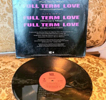 Monie Love – Full Term Love Vinyl Record - Yatva