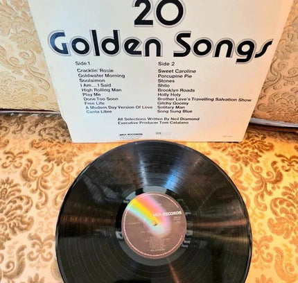 Neil Diamond – 20 Golden Songs Vinyl Record - Yatva