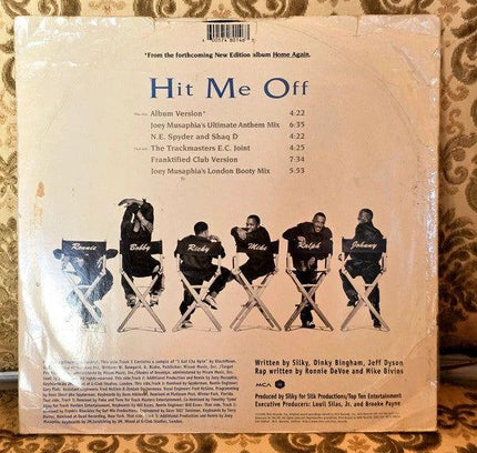 New Edition – Hit Me Off Vinyl Record - Yatva