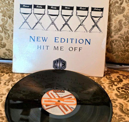 New Edition – Hit Me Off Vinyl Record - Yatva