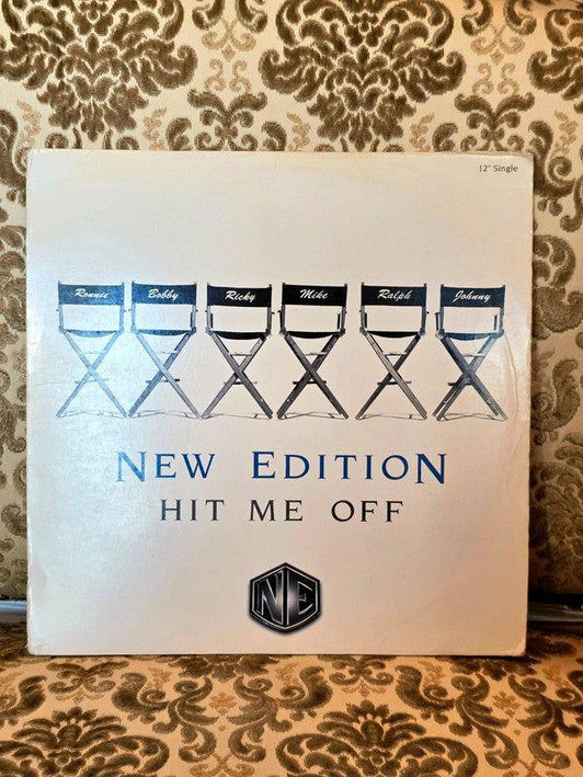 New Edition – Hit Me Off Vinyl Record - Yatva