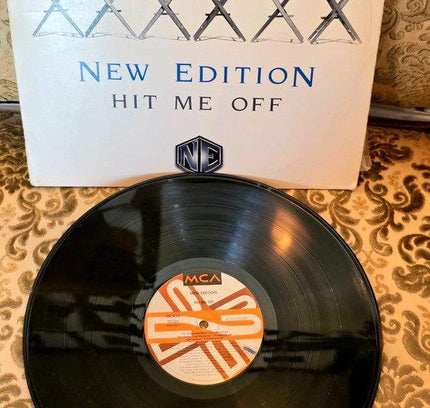 New Edition – Hit Me Off Vinyl Record - Yatva