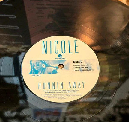 Nicole – Runnin' Away (E - Smoove Remixes) Vinyl Record - Yatva