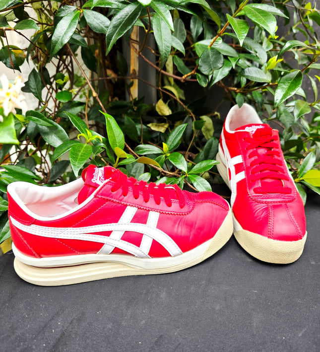 Onitsuka Tiger Tiger Corsair EX Sneakers Trainer - Classic Red/White Leather - Yatva