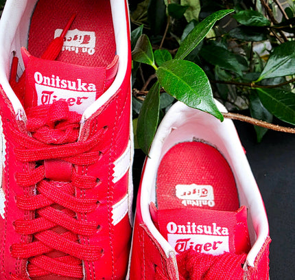 Onitsuka Tiger Tiger Corsair EX Sneakers Trainer - Classic Red/White Leather - Yatva