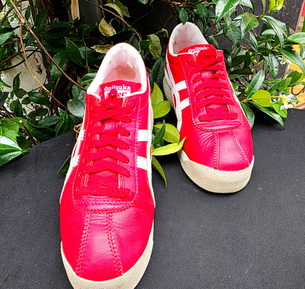 Onitsuka Tiger Tiger Corsair EX Sneakers Trainer - Classic Red/White Leather - Yatva