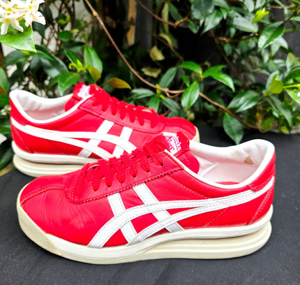 Onitsuka Tiger Tiger Corsair EX Sneakers Trainer - Classic Red/White Leather - Yatva
