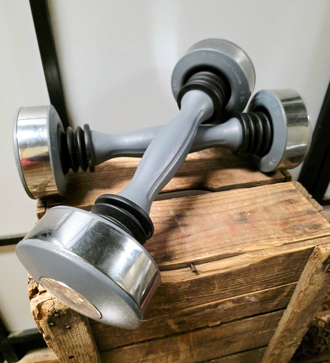 Pair of Shake Weight Dumbbells for Men - 5 lbs - Yatva