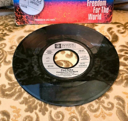 Paul Anka – Freedom For The World Vinyl Record - Yatva