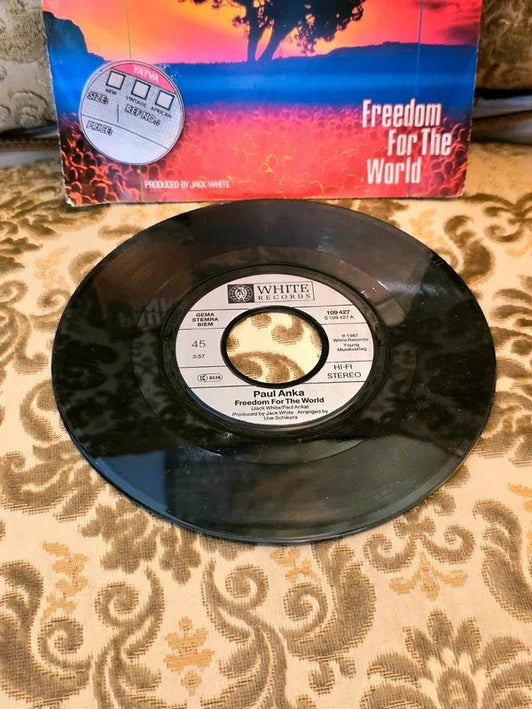 Paul Anka – Freedom For The World Vinyl Record - Yatva
