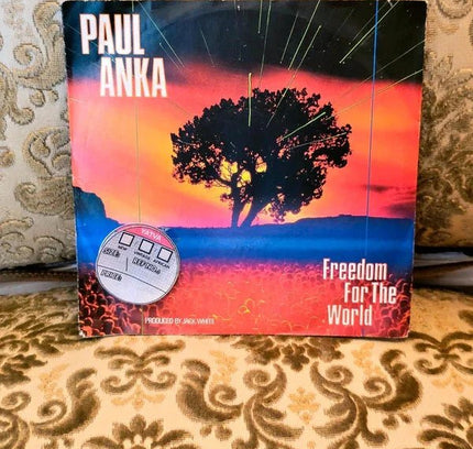 Paul Anka – Freedom For The World Vinyl Record - Yatva