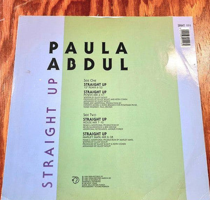Paula Abdul – Straight Up Record Vinyl - Yatva