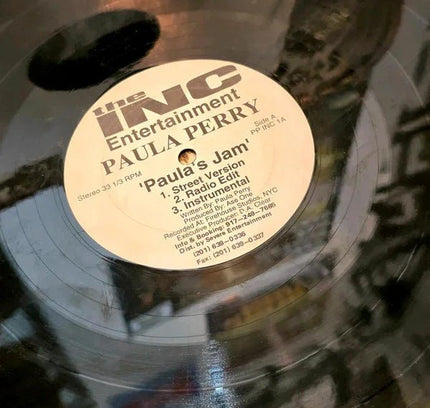 Paula Perry – Paula's Jam / Reasons Vinyl Record - Yatva