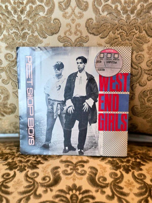 Pet Shop Boys – West End Girls Vinyl Record - Yatva