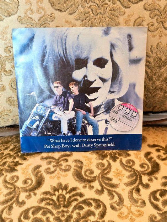 Pet Shop Boys – What Have I Done To Deserve This? Vinyl Record - Yatva