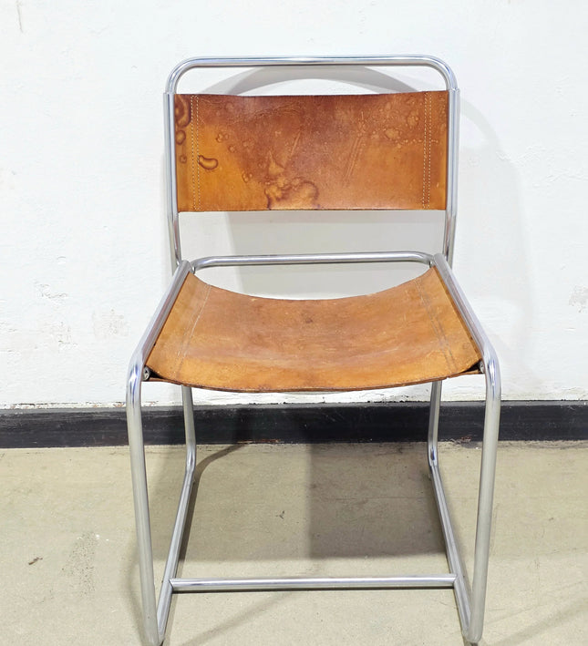 Rare SE18 Dining Chair by Claire Bataille & Paul Ibens for 't Spectrum (1971) - Yatva