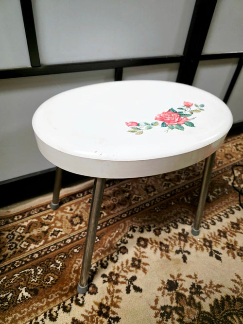 Rare Vintage Carrara & Matta Mod S 502 Side Table | 1970s Space Age