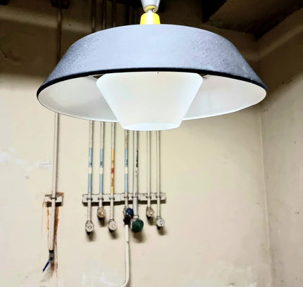 Rare Vintage Niek Hiemstra for Philips NB23 Pendant Lamp, 1959 - Yatva