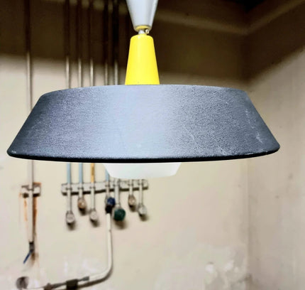 Rare Vintage Niek Hiemstra for Philips NB23 Pendant Lamp, 1959 - Yatva