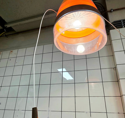 Reclaimed 1970s Space Age Salon Hairdryer Pendant Light - Yatva