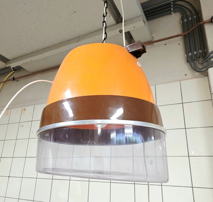 Reclaimed 1970s Space Age Salon Hairdryer Pendant Light - Yatva