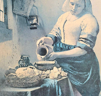 Reproduction of Johannes Vermeer's "The Milkmaid" Painting - Yatva