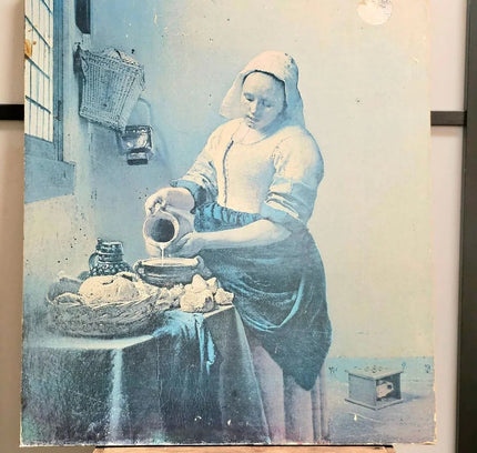 Reproduction of Johannes Vermeer's "The Milkmaid" Painting - Yatva
