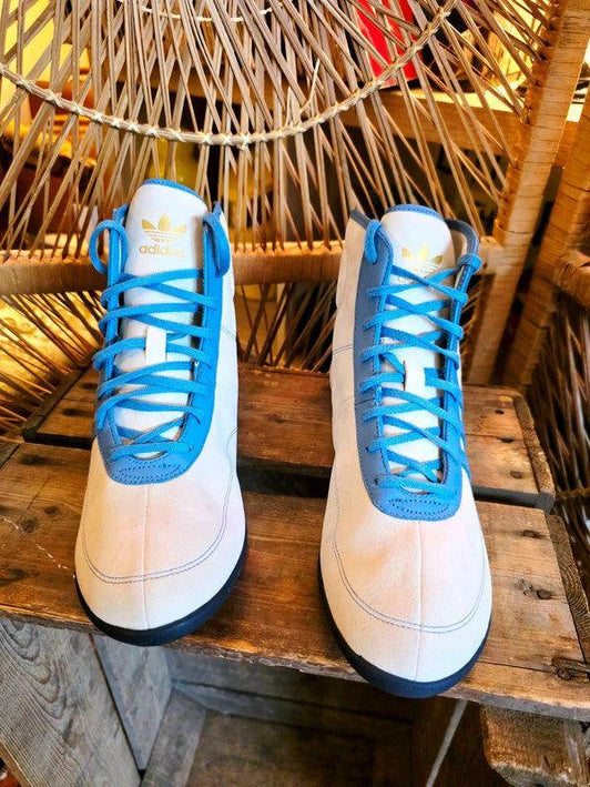 Retro Adidas Leather Boxing Wrestling Training Shoes - Yatva