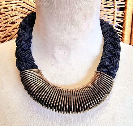 Retro Braided Necklace - Yatva