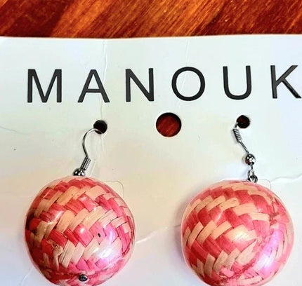 Retro Brand New Manouk Pierced Earrings - Yatva