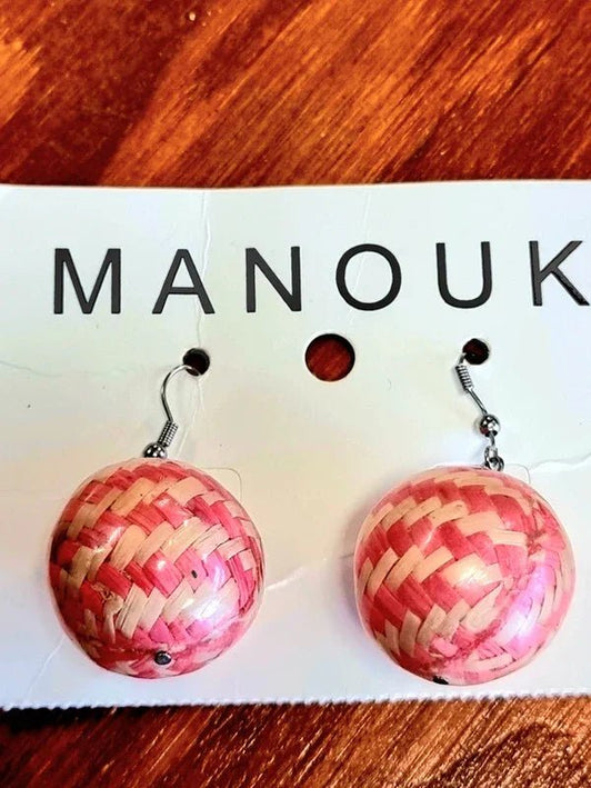 Retro Brand New Manouk Pierced Earrings - Yatva