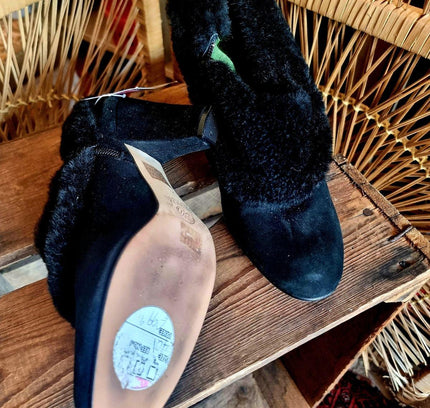 Retro Designer Fred Dela Bretoniere Ankle Boots - Yatva